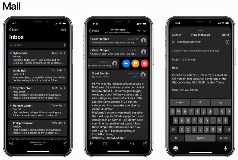 iOS 11 siyah tema ile nasıl görünüyor? - Page 4