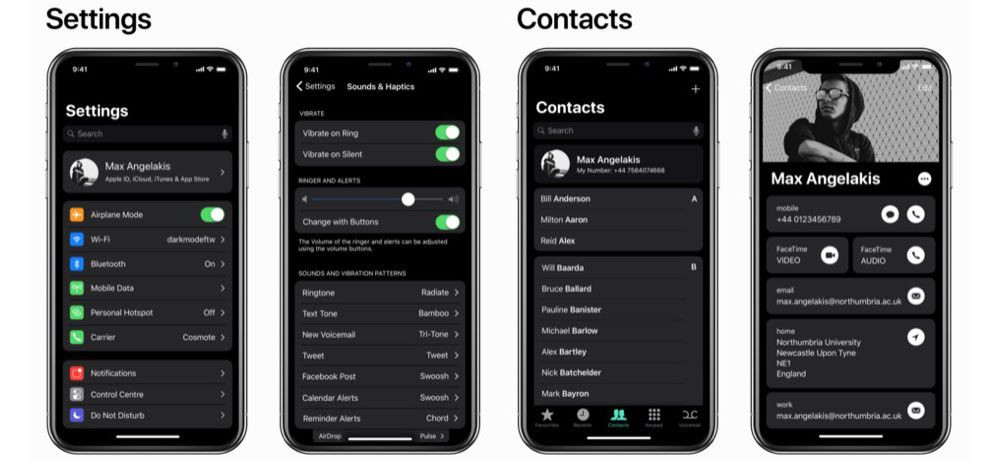 iOS 11 siyah tema ile nasıl görünüyor? - Page 2