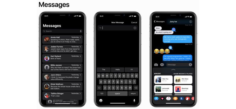 iOS 11 siyah tema ile nasıl görünüyor? - Page 3