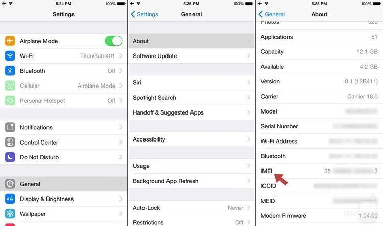 iPhone ve Android'in IMEI numarasını nasıl öğrenilir? - Page 3