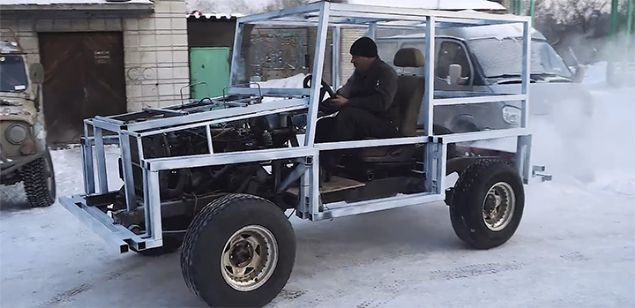 Lada aracını Lamborghini'ye çevirdi kaportası tamamen buzdan - Page 2