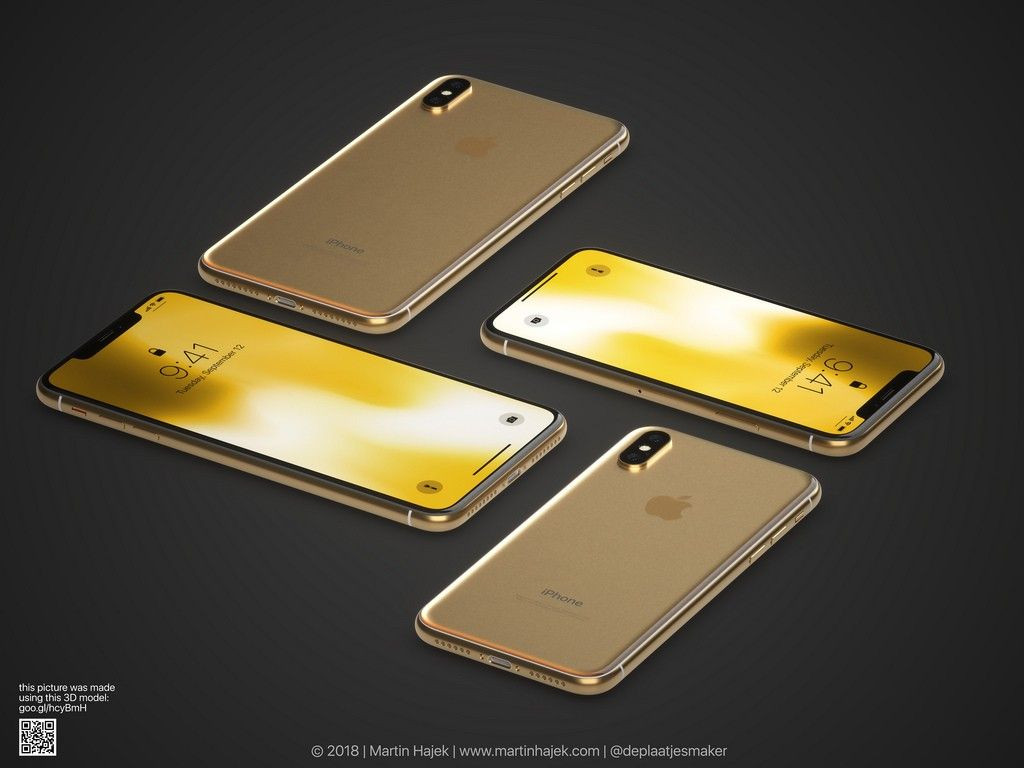 İşte şık tasarımı ile altın renkli iPhone X! - Page 1