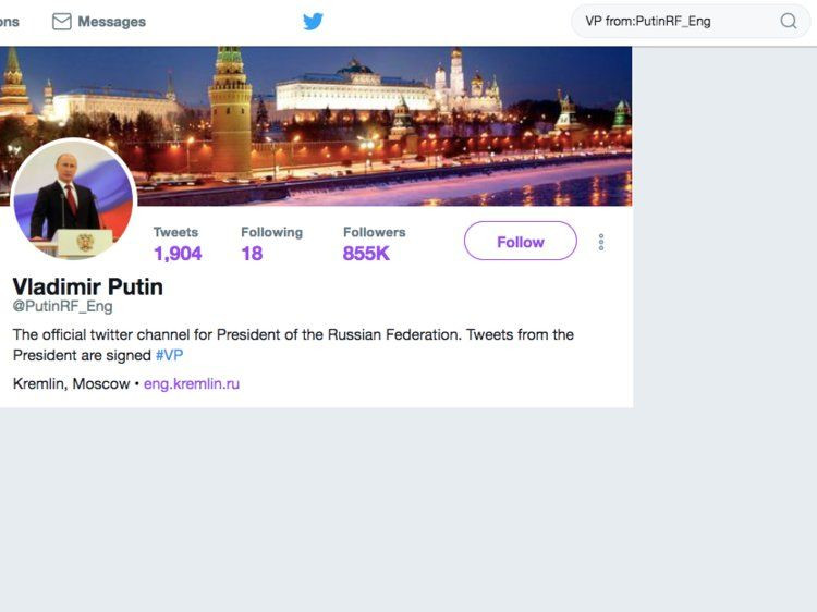 Putin sadece 19 kişiyi Twitter'da takip ediyor - Page 3