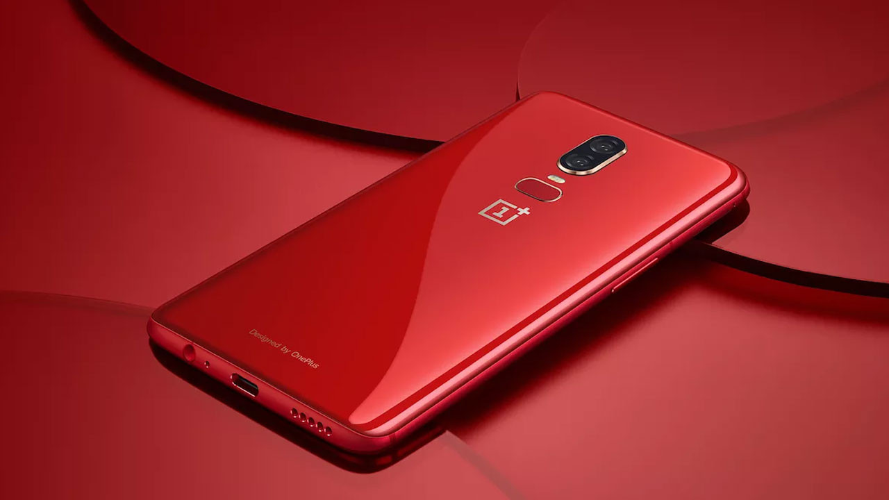 OnePlus 6'ya kırmızı renk seçeneği geldi