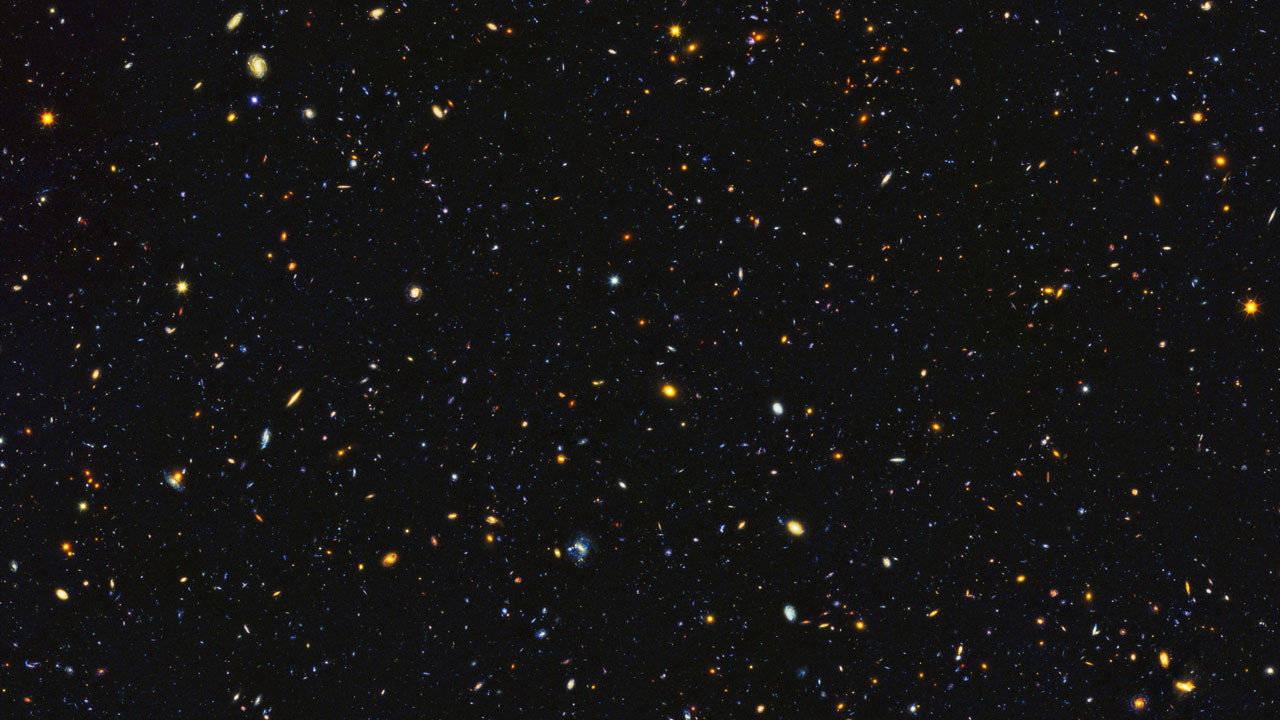 Hubble'dan uzay panoraması