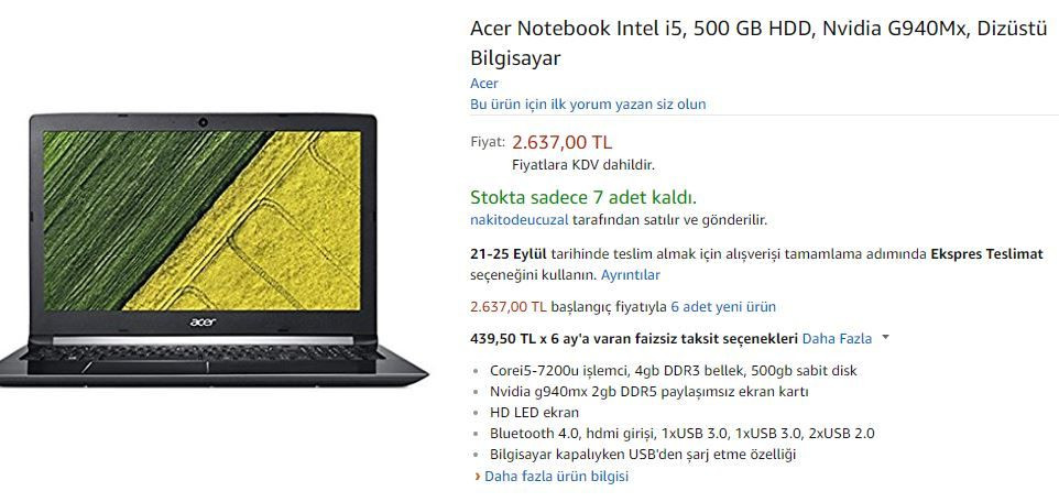 Amazon Türkiye fiyatları nasıl? - Page 1