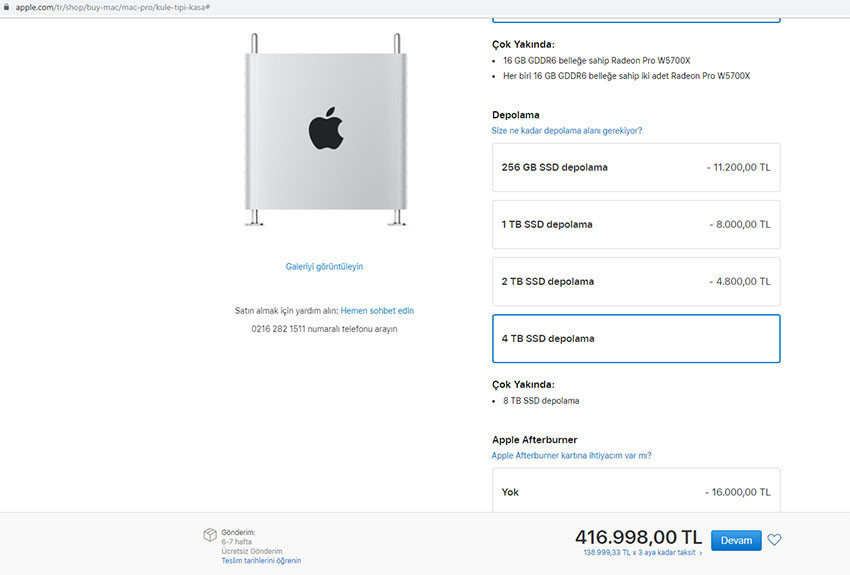 Apple şaşırtmadı: Mac Pro Türkiye fiyatı dudak uçuklattı - Resim : 1