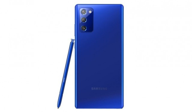 samsung note 20 blue