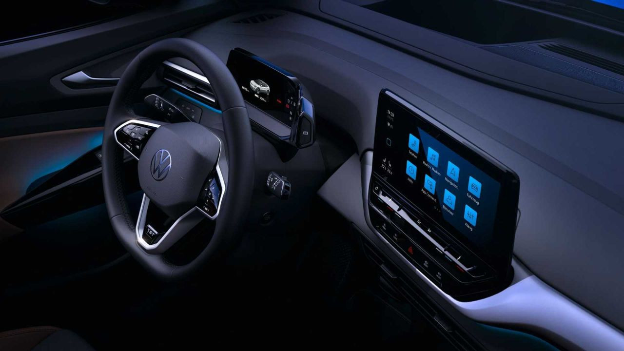 İşte Volkswagen, ID.4'ün kabinine ait ilk fotoğraflar! - Page 1