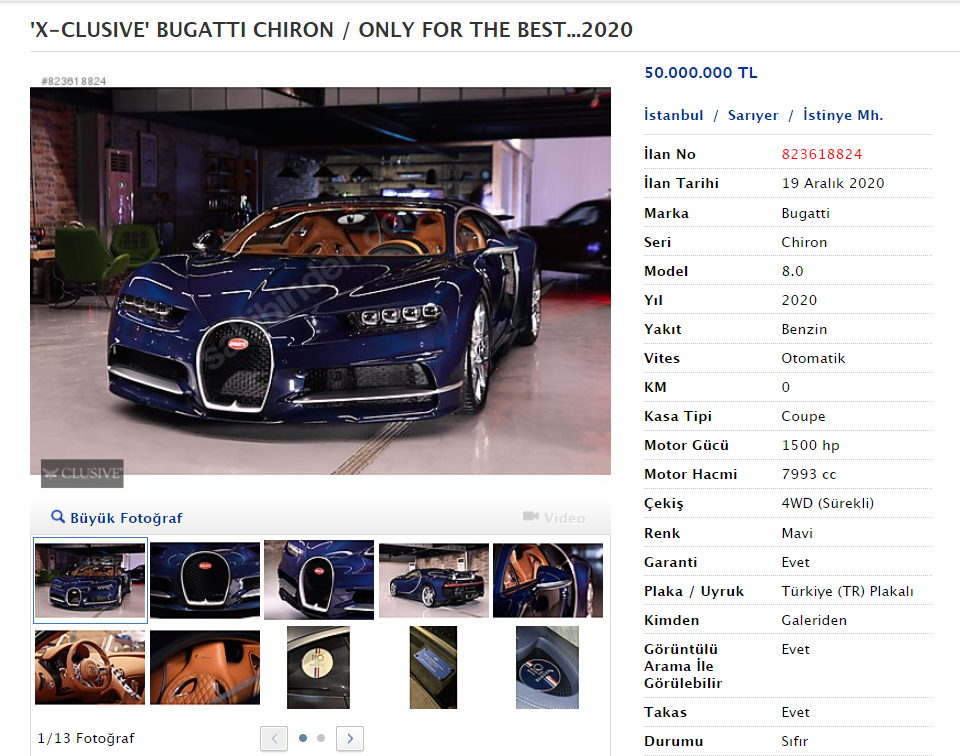 Hayaller Bugatti Chiron, hayatlar Fiat Egea - Resim : 1