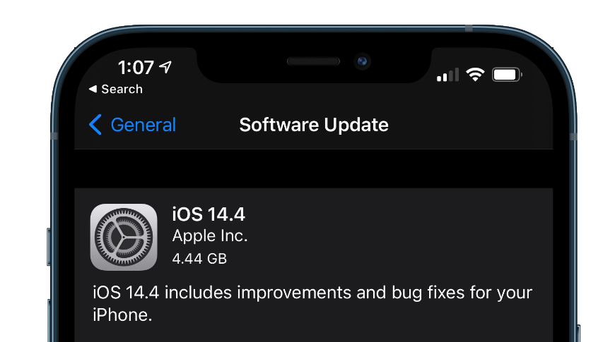 iOS 14.4