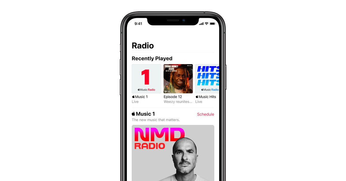 Apple müzik fotoğrafı