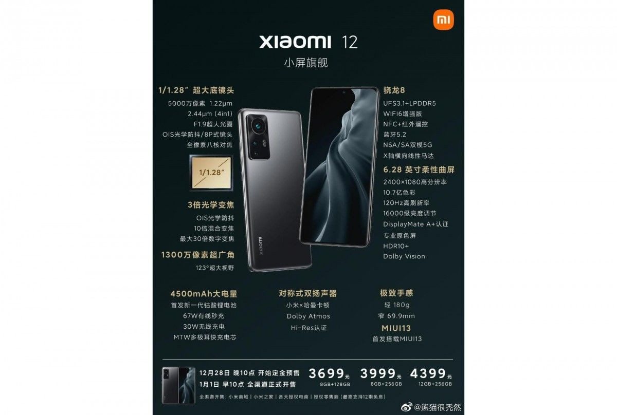 Xiaomi 12 Fiyatı Belli Oldu! iPhone'un Yarı Fiyatına Satılacak! - Page 4