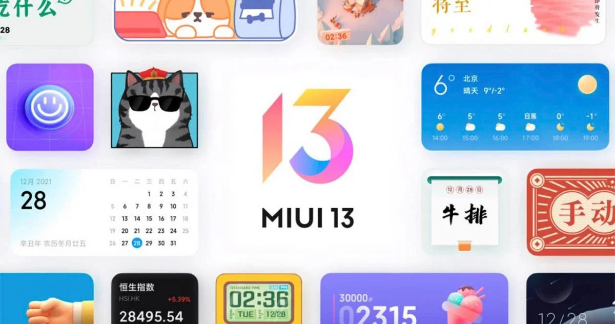 MIUI 13 Üçüncü parti cihazları açıklandı!