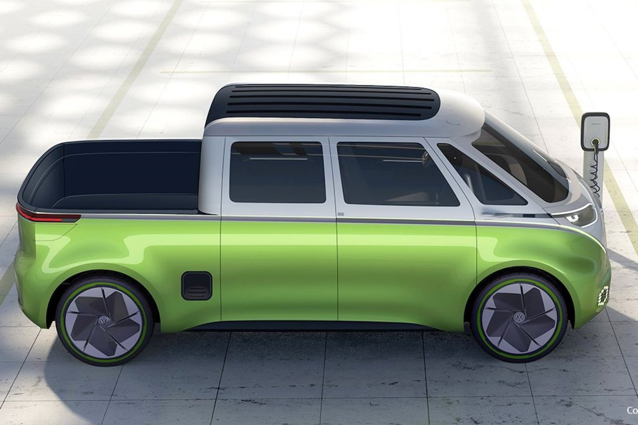 Volkswagen'nin sevilen elektrikli minibüsü ID.Buzz'un pickupı gelebilir! - Page 1