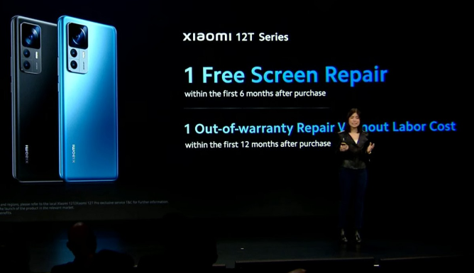 Xiaomi 12T ekran garantisiyle şaşırtacak!