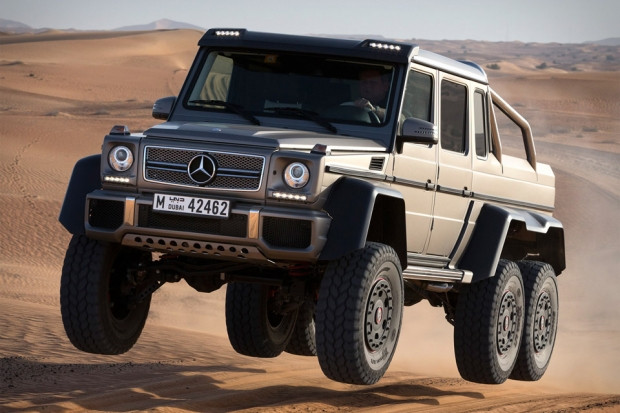 2.5 milyonluk arazi aracı Mercedes AMG G63, 6×6 - Page 1