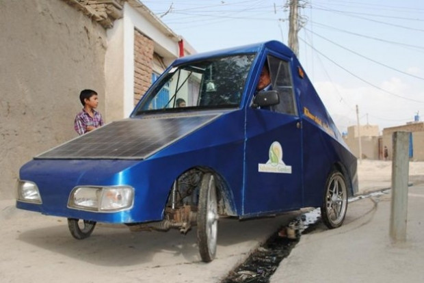 Afgan Mucit'in yaptığı araç hem elektrikli hem güneş enerjili - Page 2