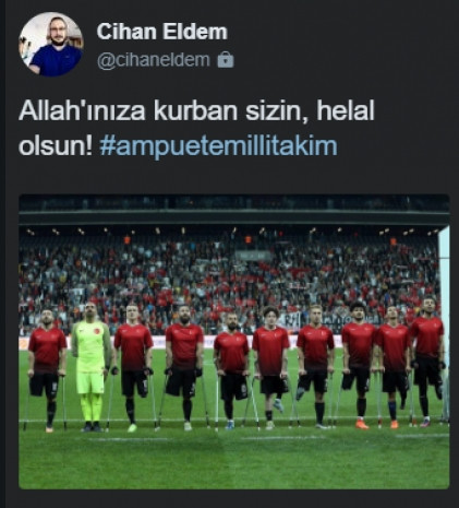 Ampute milli takımı sosyal medyayı salladı - Page 2