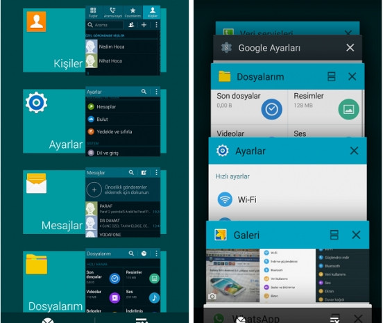 Android 4.4.2 ve Android 5.0 Yüklü Galaxy S5 karşılaştırması - Page 4
