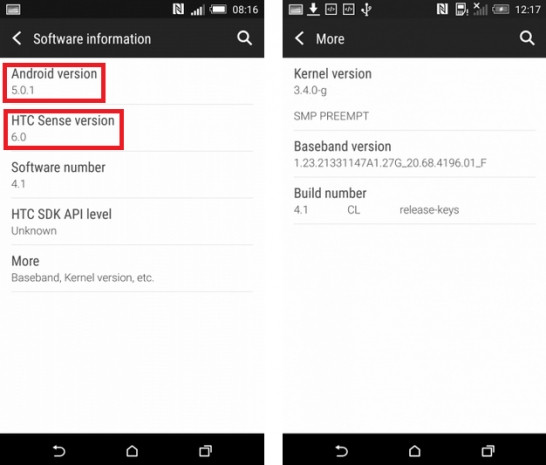 Android 5.0 yüklü HTC One M8'den görüntüler! - Page 1