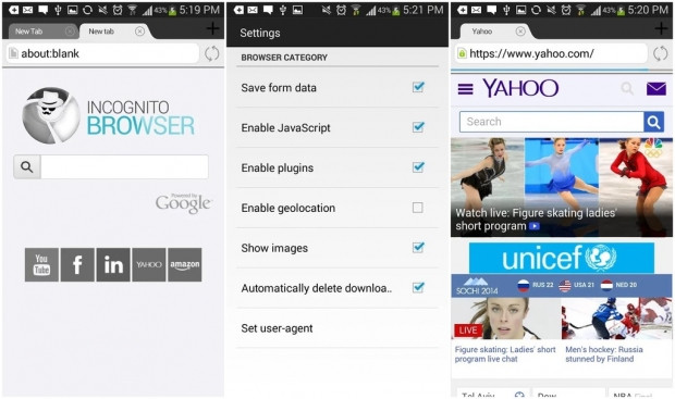 Android için en güvenilir 5 tarayıcı - Page 3