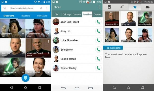 Android Lollipop-TouchWiz-Sense-LG ve Xperia arayüz karşılaştırması (Bölüm-2) - Page 1