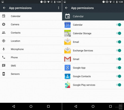 Android Marshmallow ve Android Lollipop ekran karşılaştırması - Page 3