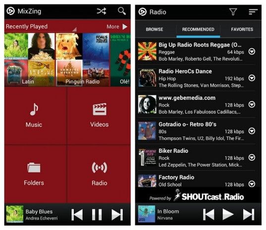 Android telefonlar için en iyi müzik çalar uygulamaları - Page 1