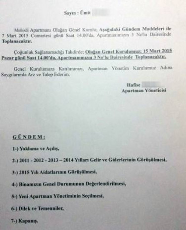 Apartmanlara asılan güldüren yazılar - Page 1