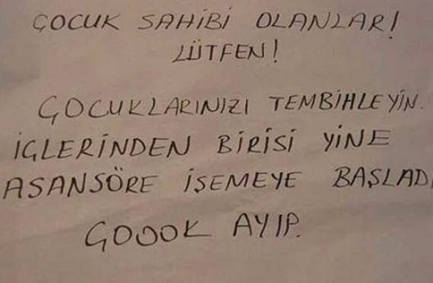 Apartmanlara asılan güldüren yazılar - Page 2