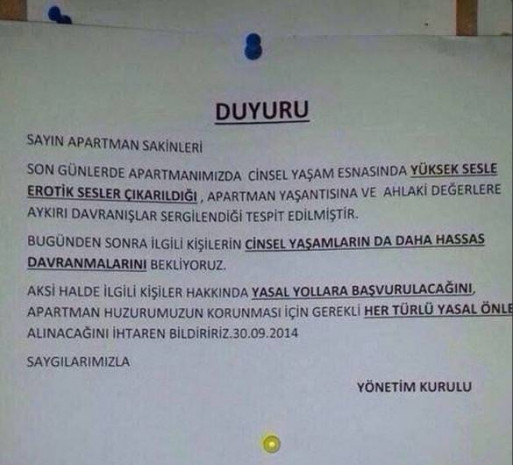 Apartmanlara asılan güldüren yazılar - Page 4