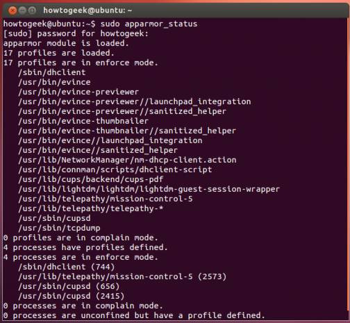 AppArmor ile Güvenlik İşlemi | Linux - Page 1