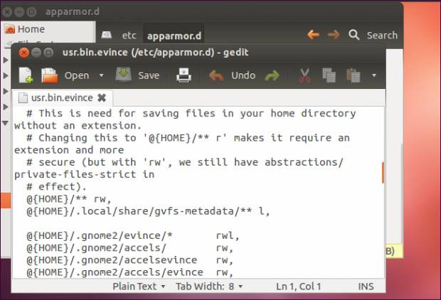 AppArmor ile Güvenlik İşlemi | Linux - Page 2