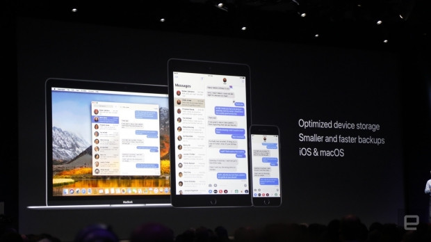 Apple iOS 11 tanıtımından ilk kareler - Page 1
