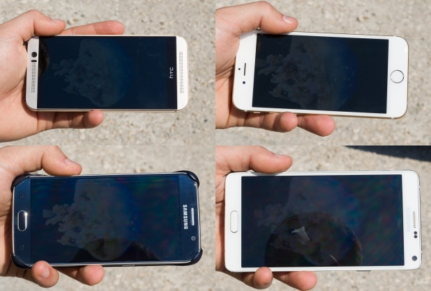 iPhone 6, Galaxy S6, HTC One M9 ve Note 4'ün gün ışında ekran görüntüsü - Page 2