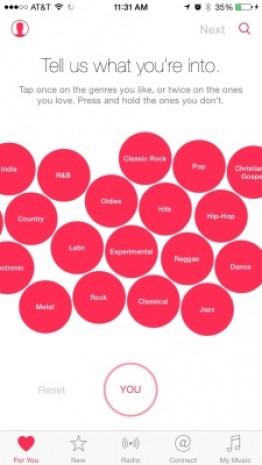 Apple Music ekran görüntüleri - Page 3