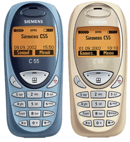 Siemens c55 фото