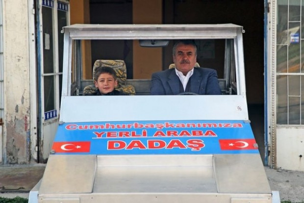 Dadaşmobili Cumhurbaşkanı Erdoğan için yaptı - Page 1