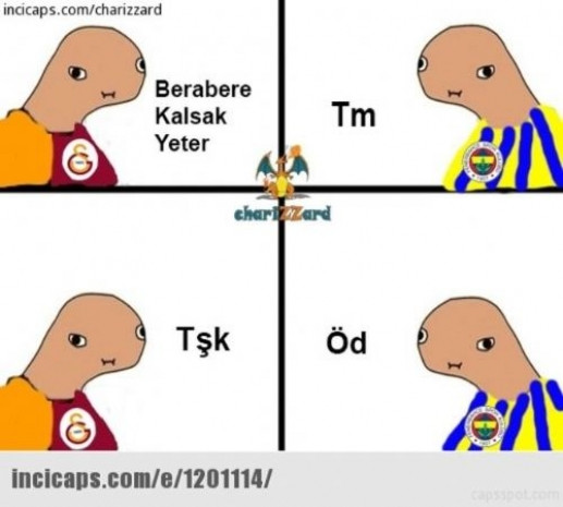 Derbi sonrası Fenerbahçe - Galatasaray capsleri - Page 3