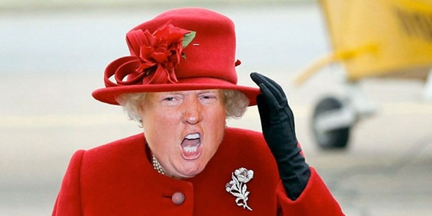 Donald Trump İngiltere Kraliçesi Elizabeth'e dönüştü - Page 2