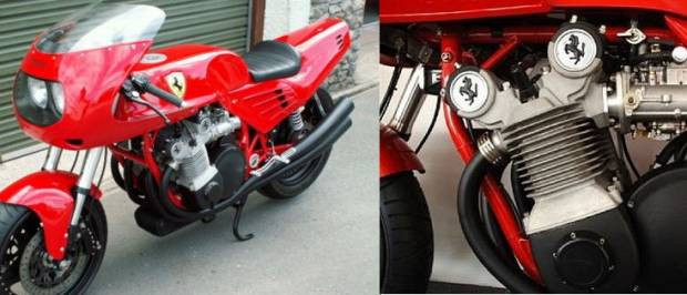 Dünyanın ilk ve son Ferrari marka motosikletinden görüntüler -GALERİ - Page 4