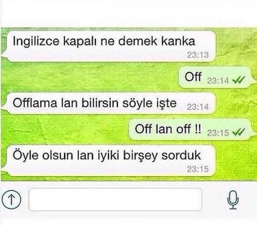 Efsane olmuş birbirinden komik 20 mesajlaşma - Page 2