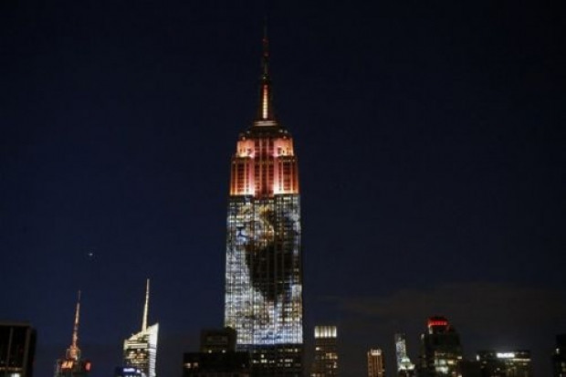 Empire State'e nesli tükenmekte olan hayvanları yansıttılar - Page 2