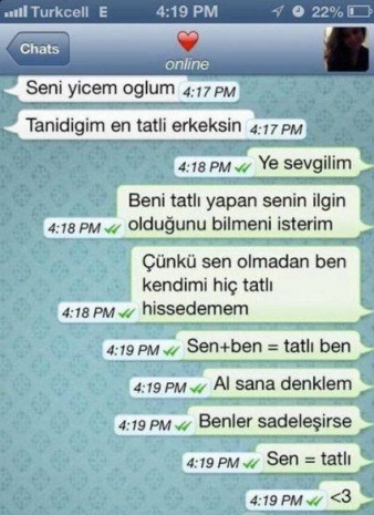 En komik Whatsapp mesajları - Page 1