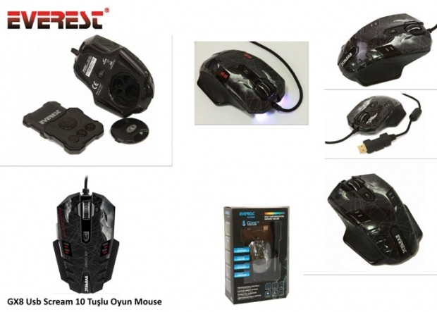 Everest GX core8 gaming mouse - Page 1