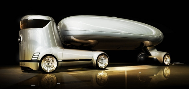 Ezber bozan Mercedes-Benz E-truck konsepti - Page 1