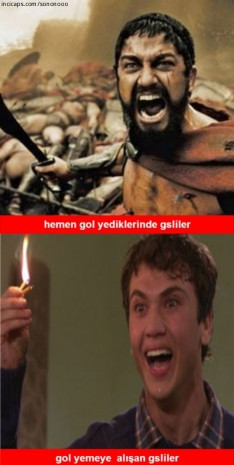 Galatasaray-Arsenal maçının güldüren capsleri - Page 2