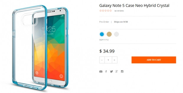 Galaxy Note 5 için kılıflar piyasaya çıktı - Page 1