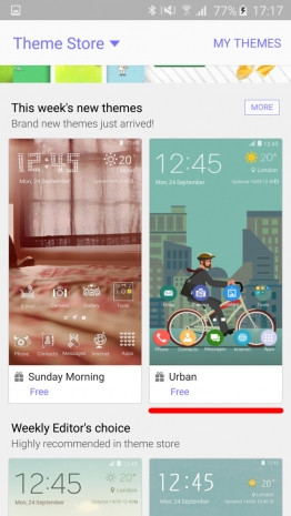 Galaxy S6 ve S6 Edge'de temalar nasıl değiştirilir? - Page 3